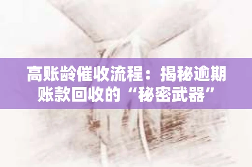 高账龄催收流程：揭秘逾期账款回收的“秘密武器”