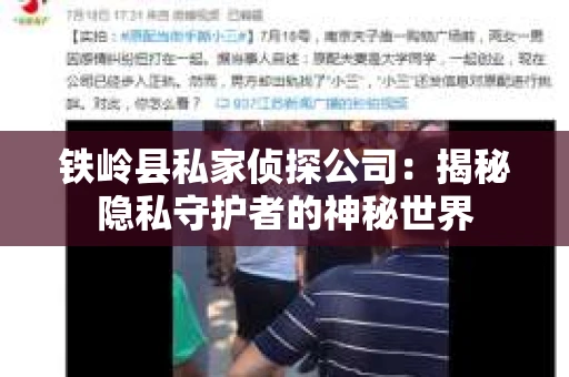 铁岭县私家侦探公司:揭秘隐私守护者的神秘世界 铁岭县私家侦探公司:揭秘隐私守护者的神秘世界