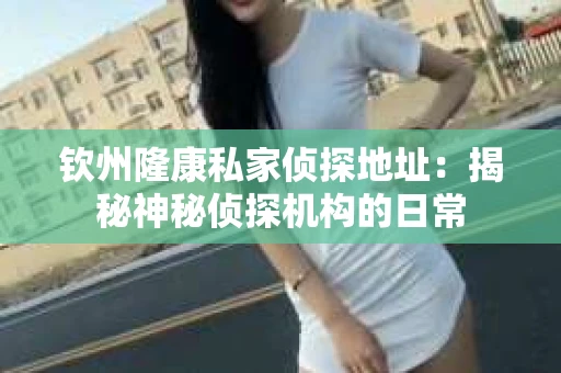 钦州隆康私家侦探地址：揭秘神秘侦探机构的日常