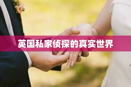 英国私家侦探的真实世界