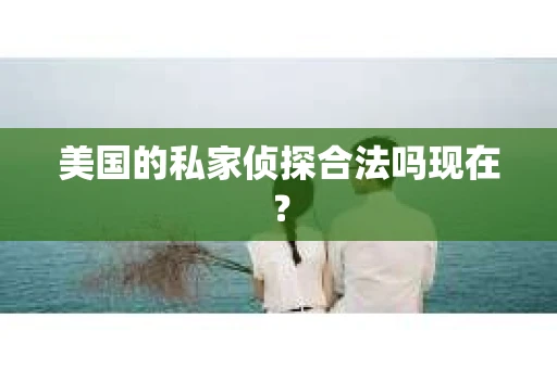 美国的私家侦探合法吗现在？