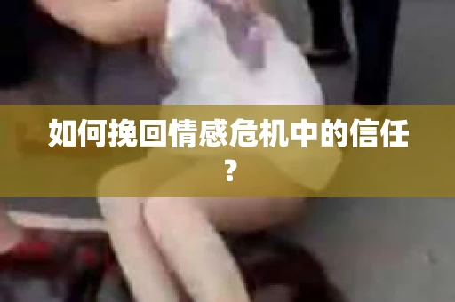 如何挽回情感危机中的信任？