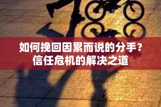如何挽回因累而说的分手？信任危机的解决之道