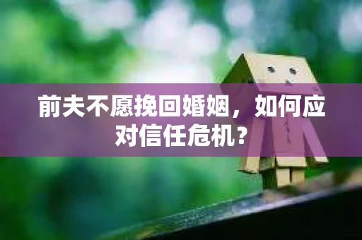 前夫不愿挽回婚姻,如何应对信任危机? 前夫不愿挽回婚姻,如何应对信任危机?
