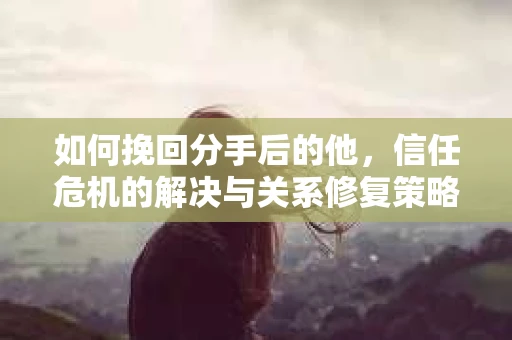 如何挽回分手后的他，信任危机的解决与关系修复策略