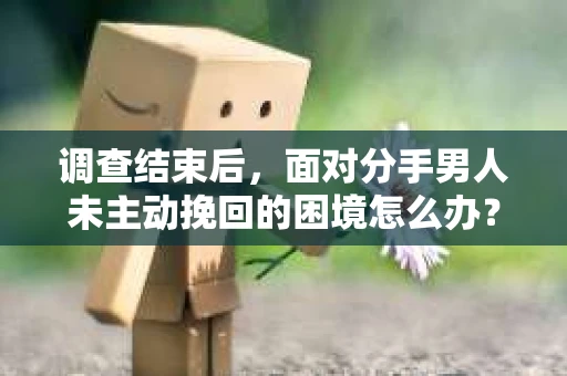 调查结束后，面对分手男人未主动挽回的困境怎么办？