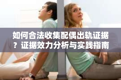 如何合法收集配偶出轨证据？证据效力分析与实践指南