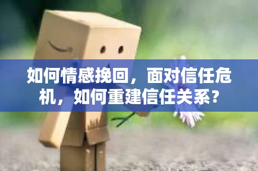 如何情感挽回，面对信任危机，如何重建信任关系？