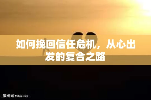 如何挽回信任危机,从心出发的复合之路 如何挽回信任危机,从心出发的复合之路